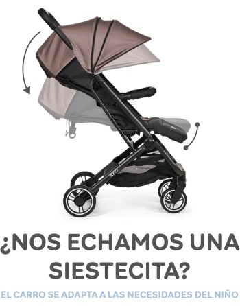 Silla de Paseo Keo Beige | Ligera, Compacta y hasta 22 kg.