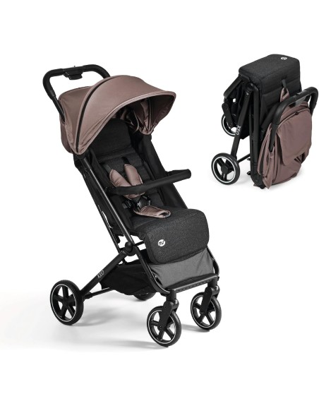 Silla de Paseo Keo Beige | Ligera, Compacta y hasta 22 kg.