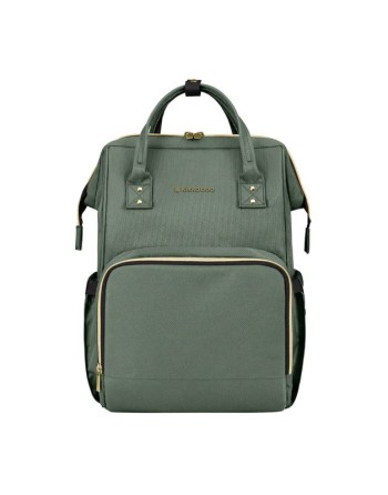 Bolso Maternal Siena Negro y Plata | Mochila para Bebé con Cambiador Incluido