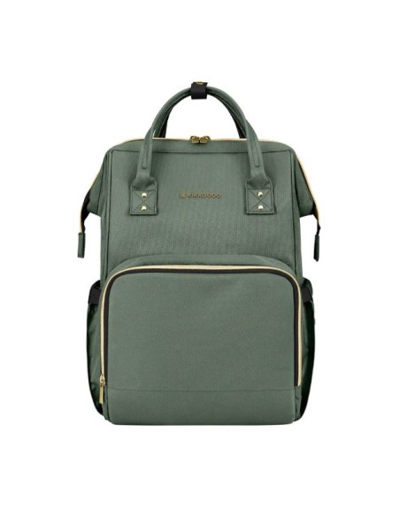 Bolso Maternal Siena Negro y Plata | Mochila para Bebé con Cambiador Incluido