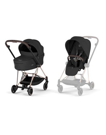 Cybex Mios Style 2026 Sepia Black | Carrito Premium UrbSilla Cybex Mios Style 2026 Sepia Black | Compacta y Premiumano