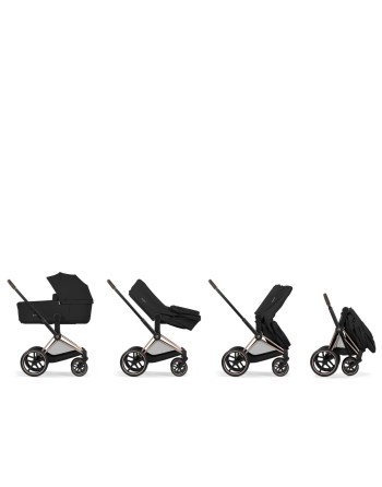 Cybex Mios Style 2026 Sepia Black | Carrito Premium UrbSilla Cybex Mios Style 2026 Sepia Black | Compacta y Premiumano