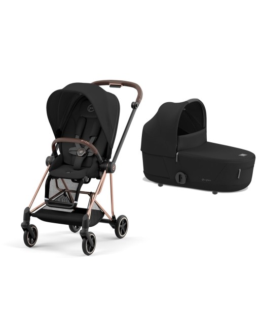 Cybex Mios Style 2026 Sepia Black | Carrito Premium UrbSilla Cybex Mios Style 2026 Sepia Black | Compacta y Premiumano