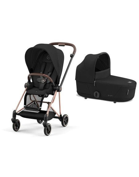 Cybex Mios Style 2026 Sepia Black | Carrito Premium UrbSilla Cybex Mios Style 2026 Sepia Black | Compacta y Premiumano