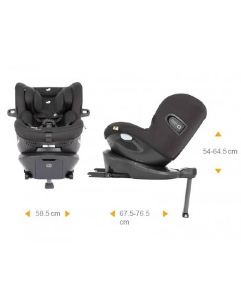 Joie i-Spin Safe i-Size 40-105 cm | Silla a Contramarcha | Arlequín Ávila
